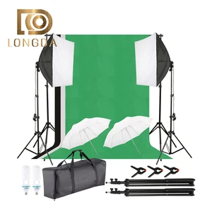 Portable Folding Strobe Light Softbox Photography Studio Sets