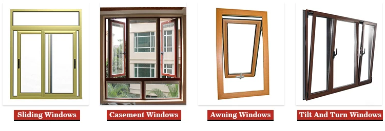Glass Bi Folding Window Doors / Frameless Corner Window for House Decoration