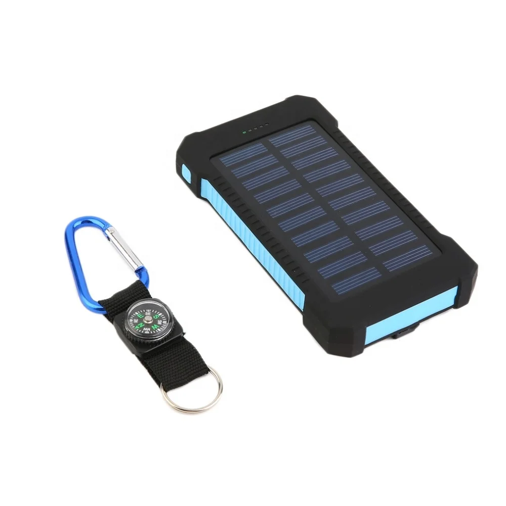 

Solar Power Bank with 2USB Charger for all mobile Phone