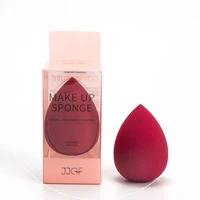 

Teardrop Latex Free Facial Cosmetic Blender with Package with Private Labeling Makeup Sponge Puff