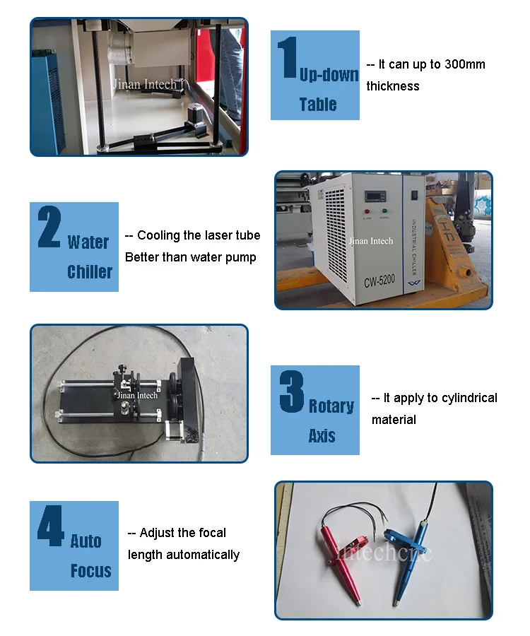 Ce Standard 1300*2500mm Auto Focus Laser Cutting Machine