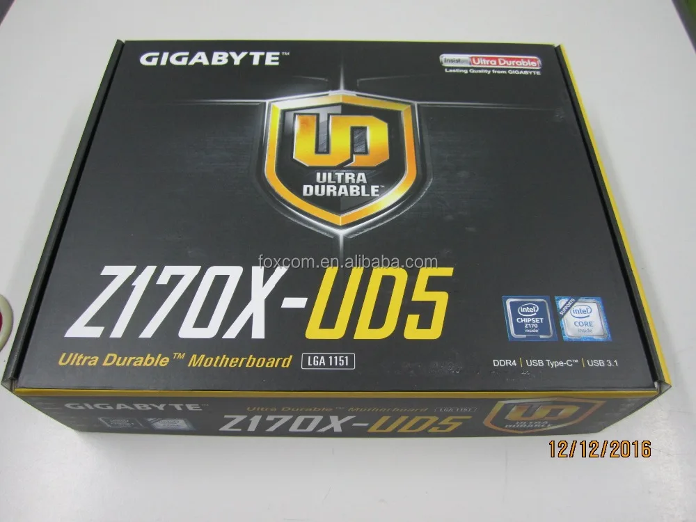 

Gigabyte LGA1151 IntelZ170 ATX DDR4 Motherboards GA-Z170X-UD5, N/a