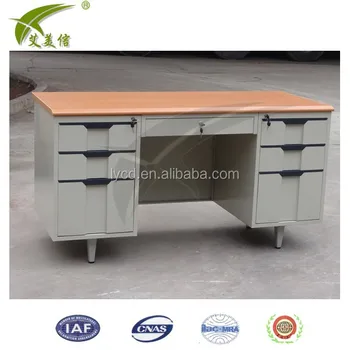Desk Commercial Office Desk With Locking Drawers Executive Office