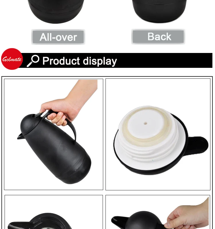 plastic vacuum flask and thermos inner glass