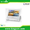 Shenzhen KingCCTV ahd dvr 10.1 3G H.264 Network 1 SATA HDD AHD/NVR/DVR with built-in lcd monitor