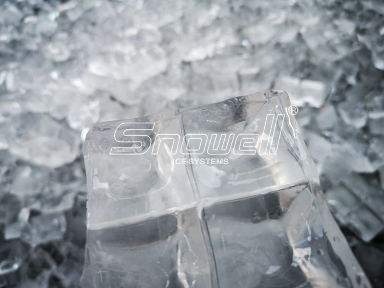 Kuwait Ghana Industrial Cube Ice Making Machinery Large Ice Cube Maker