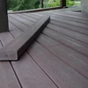 synthetic wood wpc flooring wood fiber plastic composite decking floor
