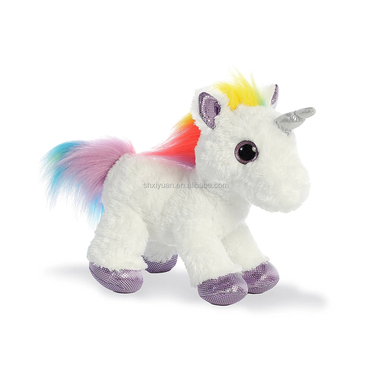 rainbow unicorn soft toy