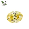 0.5 - 3.0 carat pure lab grown loose diamonds yellow fancy shapes