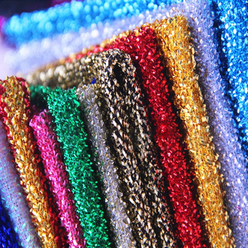 блестящая ткань 7