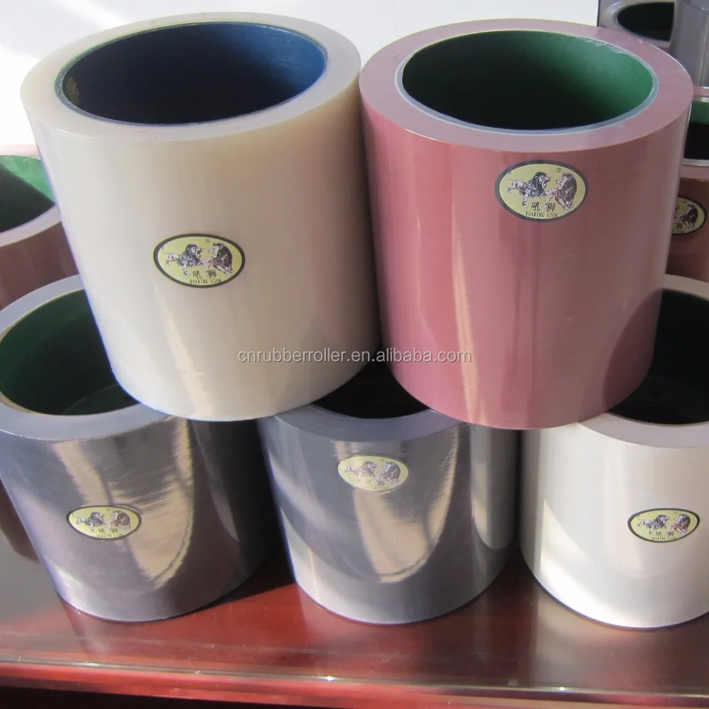 
Hot Sale 10 inch amber color PU aluminum drum milling rice rubber roller 