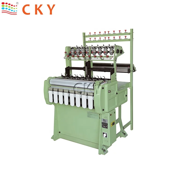 
High accuracy CKY 4/80 High Speed Heavy Duty Narrow Fabric Needle Loom 