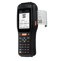 

Hand held NFC POS terminal android with 3G thermal printer and barcode scanner