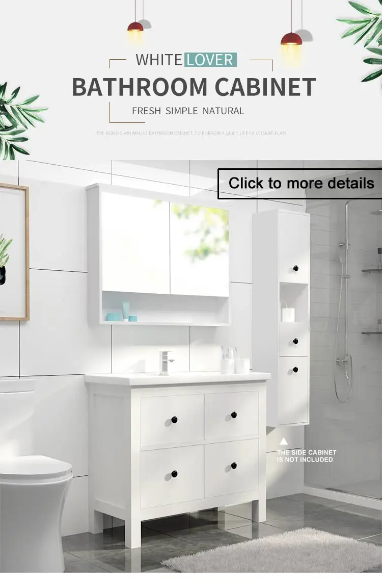 Hotel Single Sink Bathroom Vanity Cabinet Modern Bathroom Cabinet With Mirror Cabinet Buy Kamar Mandi Kesombongan