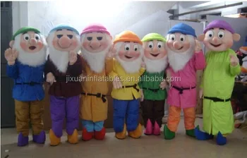 Famous Cartoon Seven Dwarfs Mascot Costumes For Sale - Buy Seven Dwarfs ...
