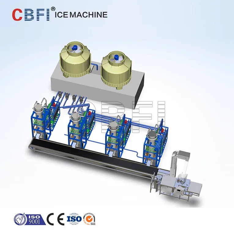 China manufacturer of ice tube machine for Phllippines, Malaysia, Cambodia, Mexico