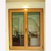 High Quality Antitheft Double Swing Replace Wood Window For Home