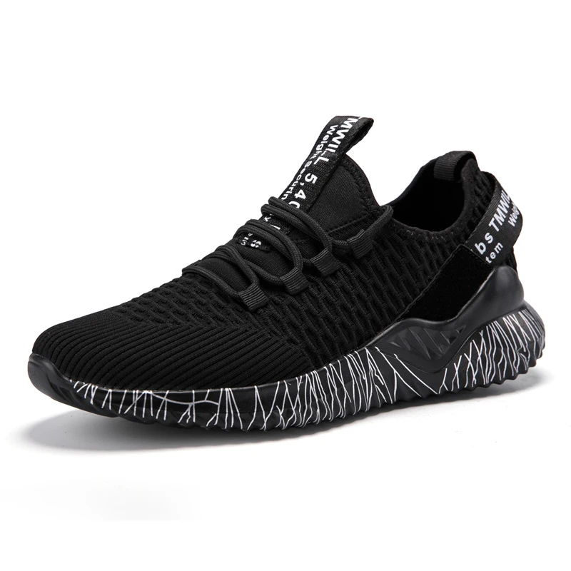 

New style Fashionable lightweight fly knit lovers sports shoes