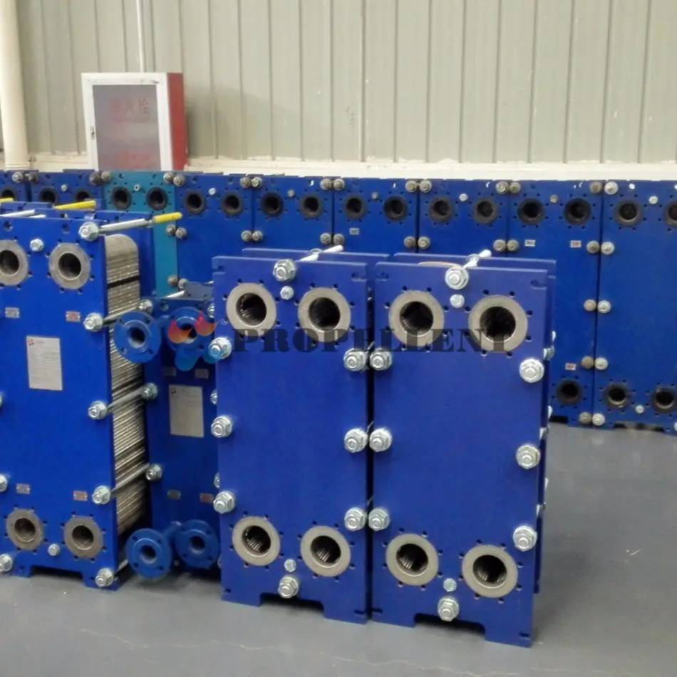 
Hastelloy AISI316 Frame Plate Heat Exchanger for Food and Beverage cooling Pasteurization 