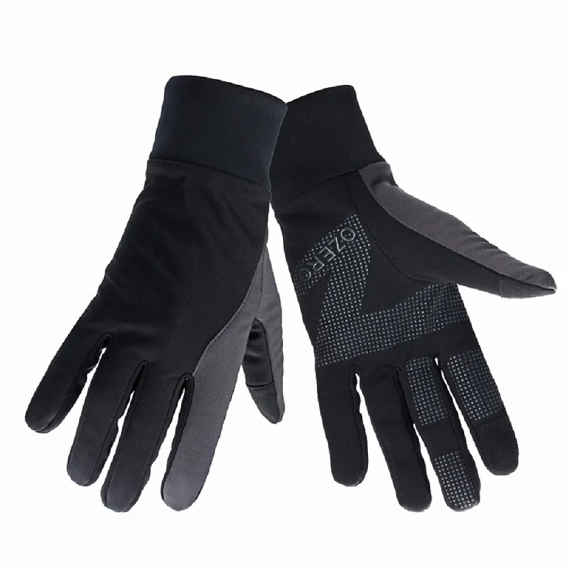

Mens Slip Resistant Commercial Protective Fisherman Fishing Gloves, Black