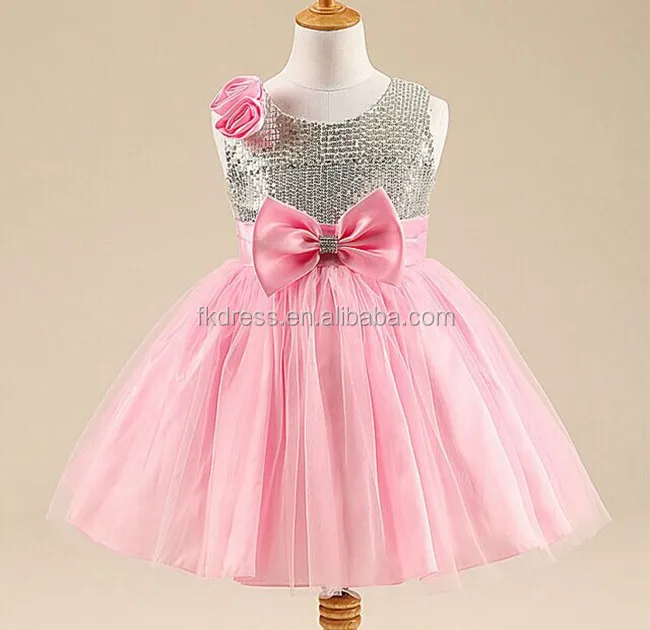 

2017 New Children Chiffon Lace Lovely Kids Dress Clothes Casual Sleeveless Princess Baby Girl Children's Dresses Clothing, Pink /red/neon pink