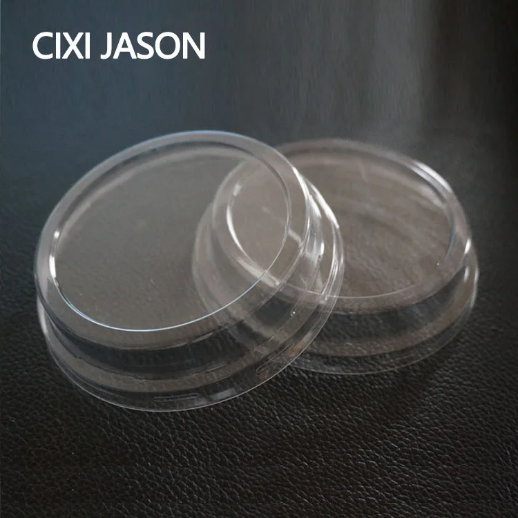 
Wholesale PP Lid Disposable Transparent PET Yogurt Cup Cover 