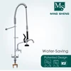 High Quality Deck Mount Commercial Pre Rinse Kitchen Faucet Shower Sink Tap