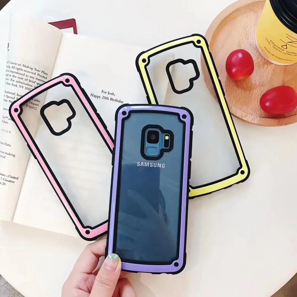 

For Samsung Galaxy Note 9 Cell Phone Case,Ultra Thin Clear Shock Drop Proof Impact Resist Extreme Durable Protective Cover, 10 color