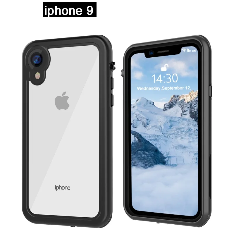 

Military Grade Soft Thin Waterproof TPU PC Phone Case For iPhone 11 12 Pro Max