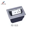 Silver or black pop up table socket common office desktop socket with CE certification