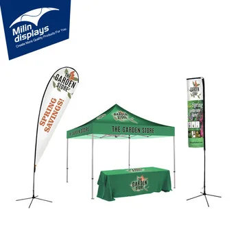 3 4 5 M Trade Show Exhibition Outdoor Pop Up Tents Custom Folding