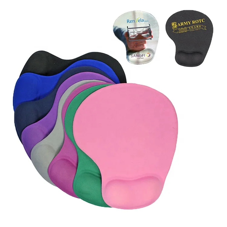 

Wholesale gel/memory foam mouse pad with wrist rest