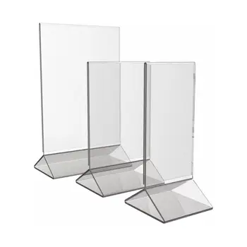 Acrylic Table Standee Sign Holder - Buy Acrylic Table Standee,Acrylic ...