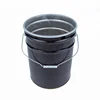 5 Gallon Black Anti-rust Plastic Lining Paint Pails Steel Drums with Flower lid China Manufacturer