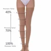 China supplier wholesale medical anti embolism stockings socks with silicon band