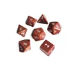 Wholesale handmade custom natural gemstone laser game dice set