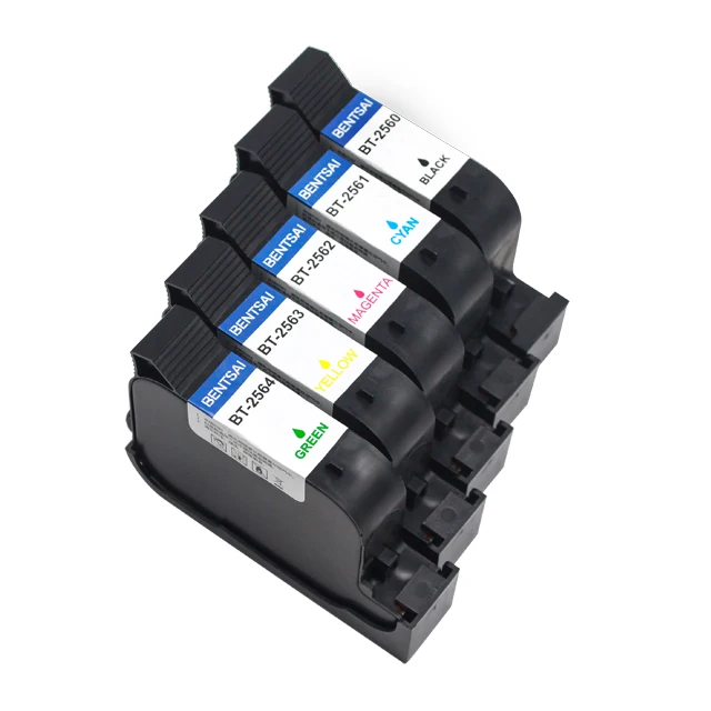Bentsai Solvent Fast Dry Ink Cartridges For Handheld Inkjet 