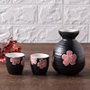 Drinking ware japanese style high quality cheap price porcelain wine/tea set ceramic cup and pot