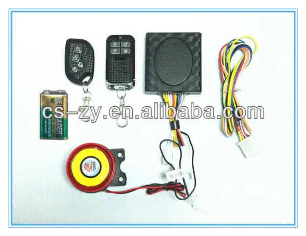 motion sensor alarm for motorcycles