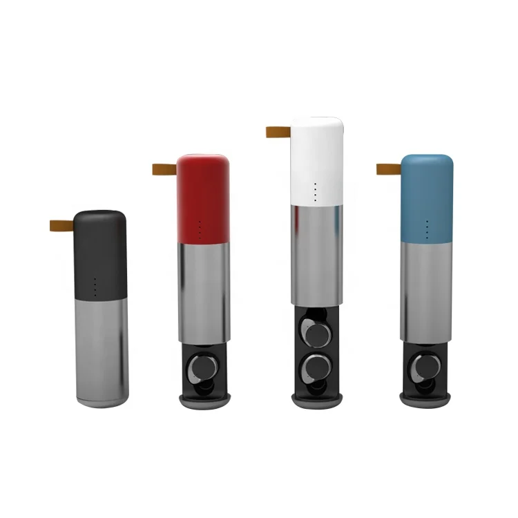 

New Hot Selling True Wireless Sports Earphone Earbuds With Power Case Charging, Colors customized