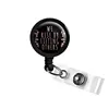 We Rise By Lifting Others Retractable ID Badge Reel