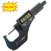 High Accuracy Digital Micrometer MM/Inch Size Micrometer Digital Hand Tools