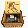 Factory Hand Crank Wooden Music Box With Custom Song
