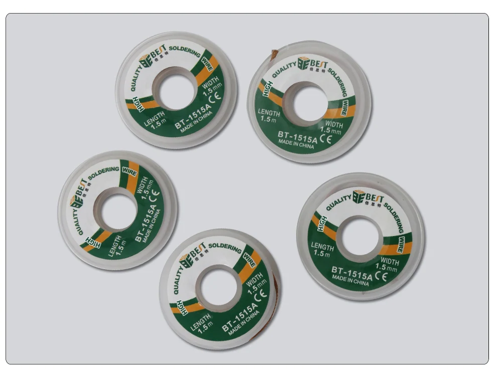 BST-1515A Desoldering Wire Solder Remover Wire