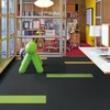 100% PP Nylon 3d carpet Fashion Plain Cut/Loop Pile Carpet tiles
