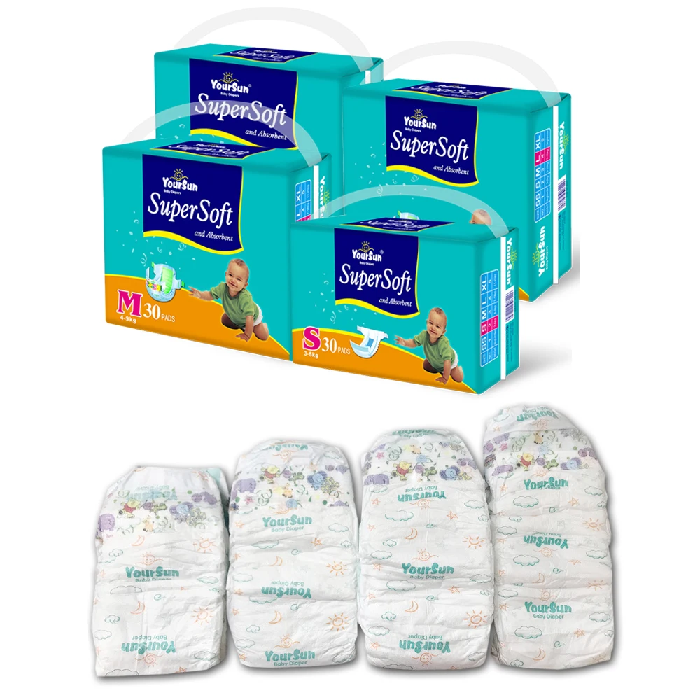 

Disposable type Molfixs baby diaper for African market