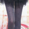 Wholesale ladies girls and Custom women's 80Den 90Den 100Den matt opaque bow dots patterned design your own patterned tights