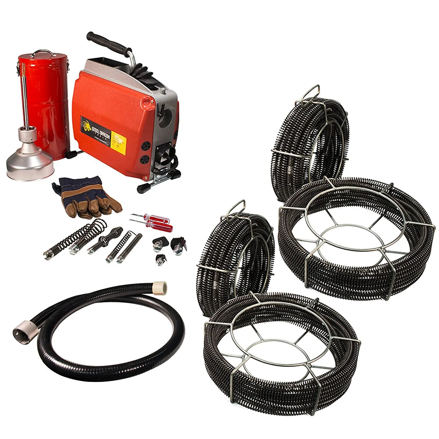 Ridgid 60355 5/16-Inch x 3-Feet Sewer Rod Janitorial u0026 Sanitation
