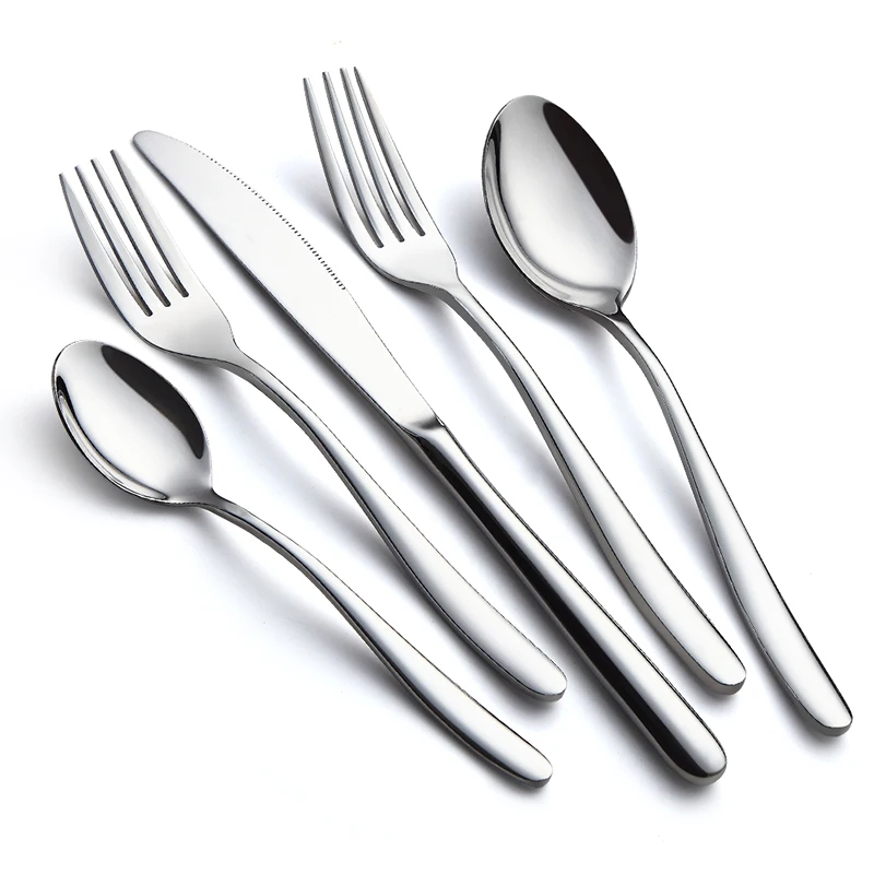 

ARMHORSE 16 pcs 24 pcs cutlery set individual cutlery set catering silverware inoxidable