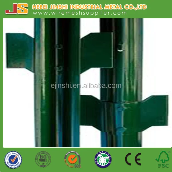 U Steel Fence Post Light Duty 4ft Green For Us Garden Zone
